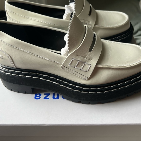Proenza Schouler Lugsole Loafers in Natural (Cream/Ivory) Size 38 - Picture 3 of 5
